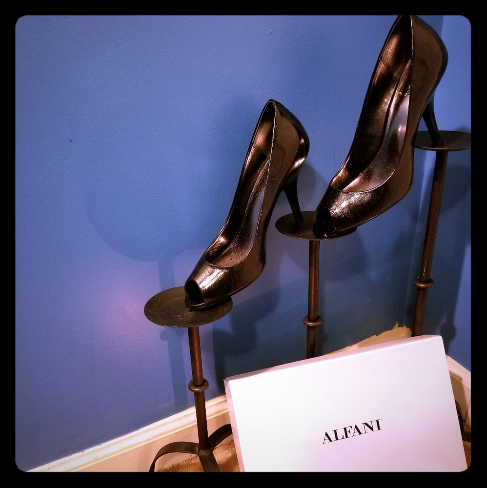Alfani, Tina, Open-toe Pumps